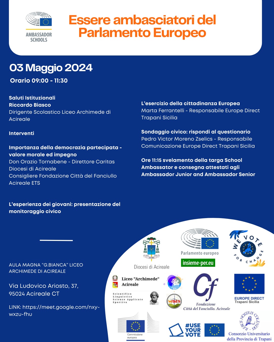 Locandina 3 maggio